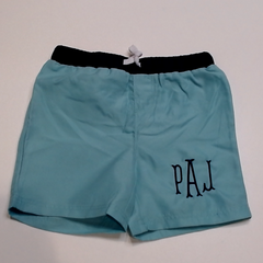 BLOOPER KIDS: Monogrammed Boys Swim Trunks
