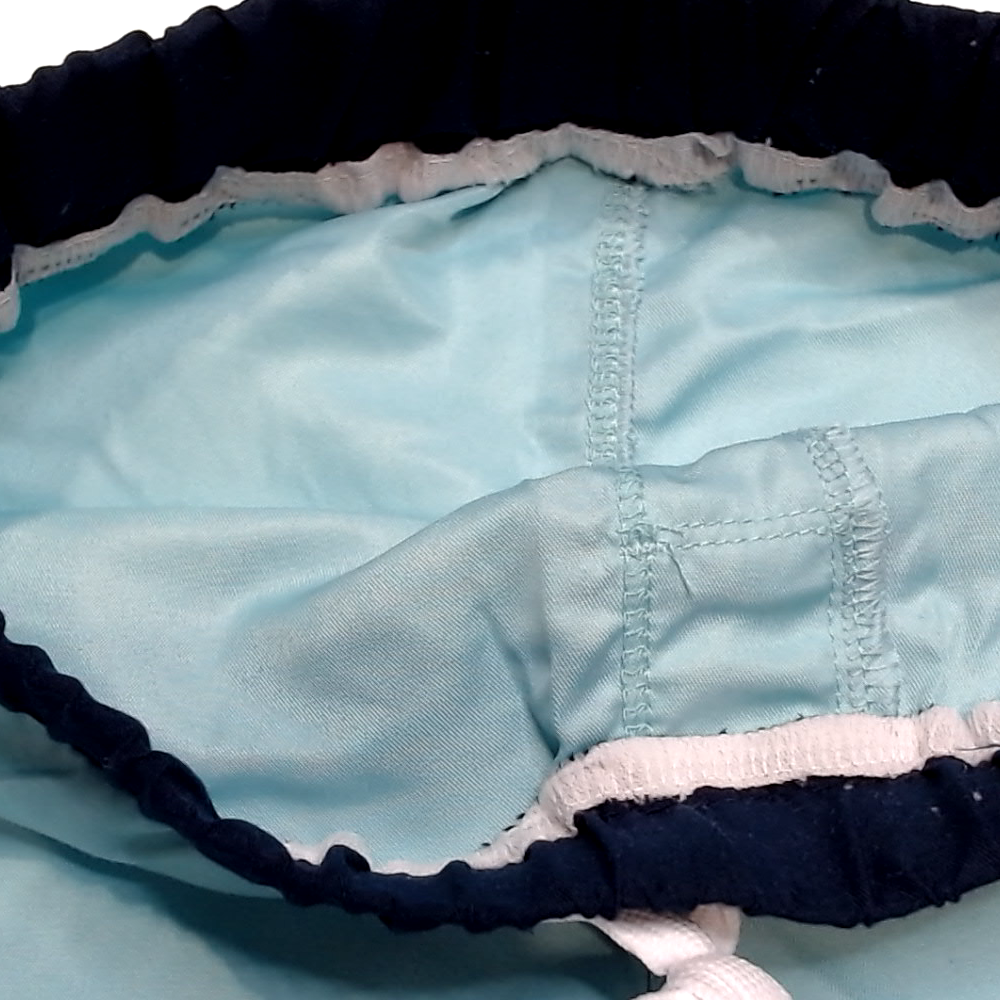 BLOOPER KIDS: Monogrammed Boys Swim Trunks