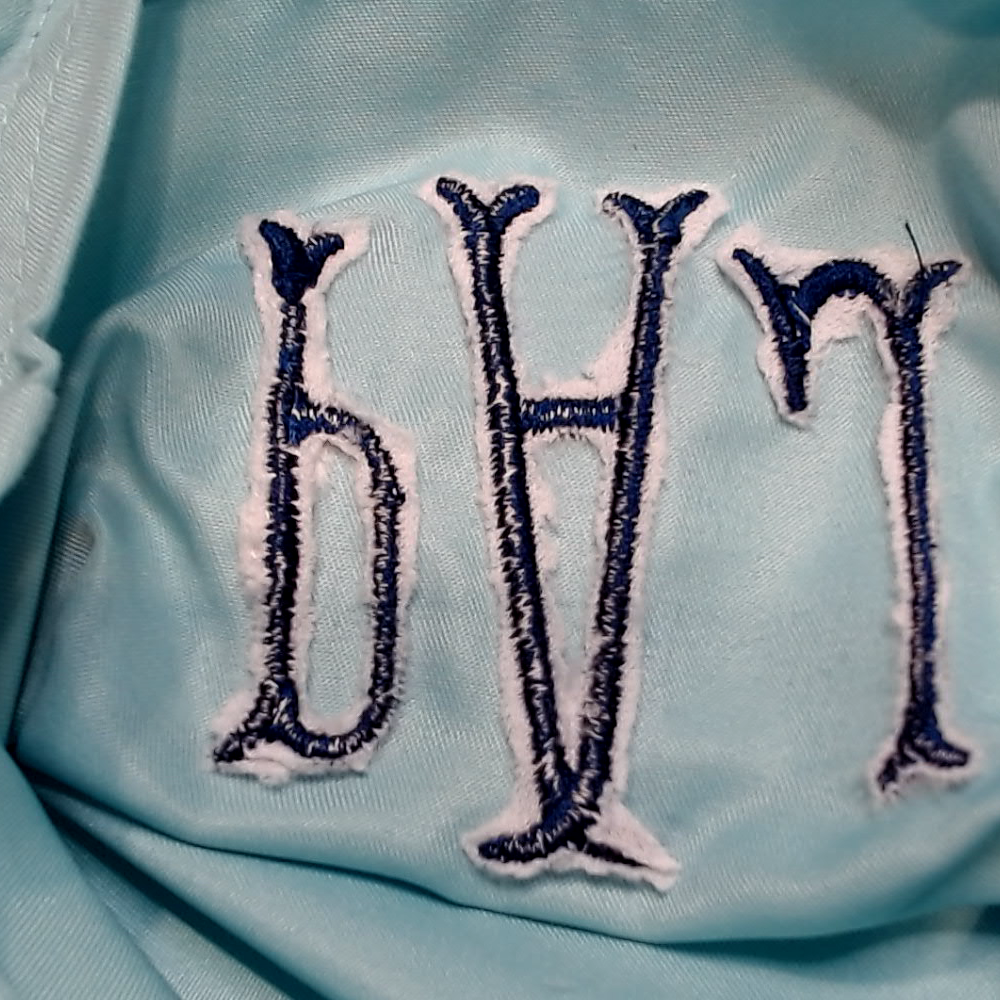 BLOOPER KIDS: Monogrammed Boys Swim Trunks