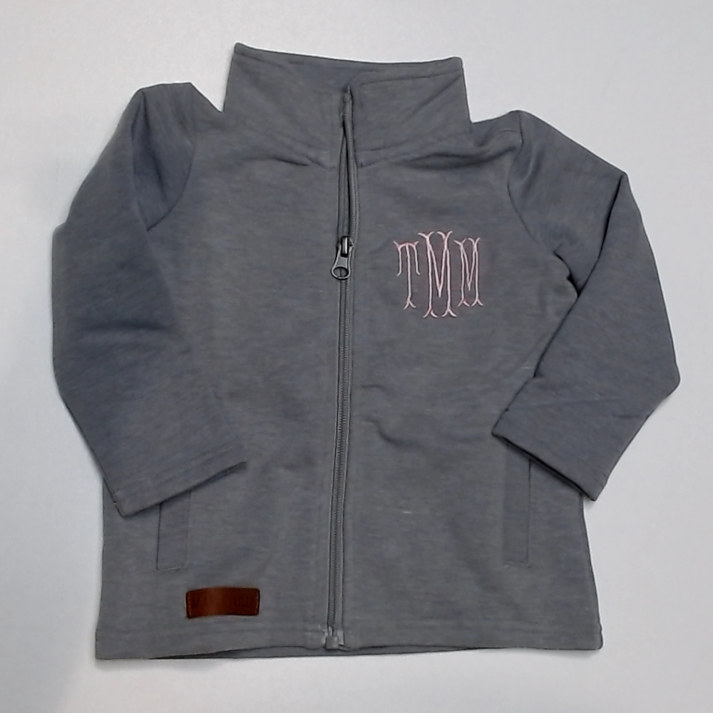 BLOOPER KIDS: Personalized Baby Zip Up Jacket