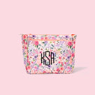 Monogrammed Kids Toiletry Bag | Coral Pink