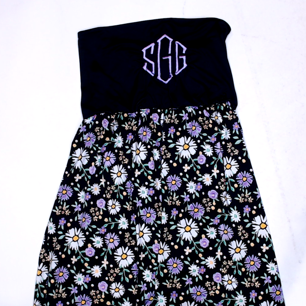 BLOOPER SWIM: Monogrammed Beach Cover Up
