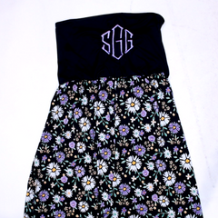 BLOOPER SWIM: Monogrammed Beach Cover Up