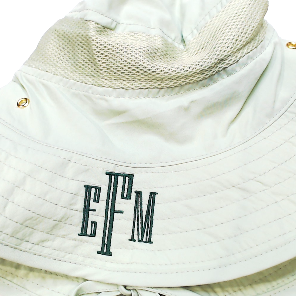 BLOOPER KIDS: Monogrammed Toddler Bucket Hat