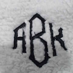 BLOOPER CLOTHING: Monogrammed Sherpa Pullover