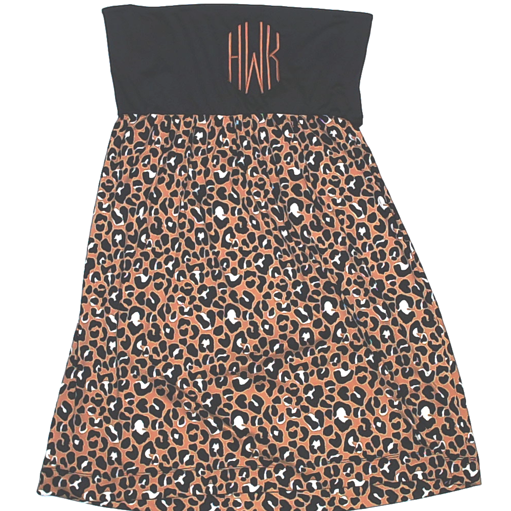 BLOOPER SWIM: Monogrammed Beach Cover Up