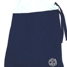 BLOOPER SWIM: Monogrammed Wrap Cover  Up