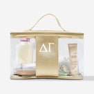 Delta Gamma Clear Train Case | Clear