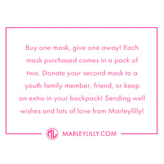 kids holiday face mask - buy one, give one away