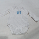 BLOOPER KIDS: Monogrammed Baby Long Sleeve Bodysuit