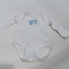 BLOOPER KIDS: Monogrammed Baby Long Sleeve Bodysuit
