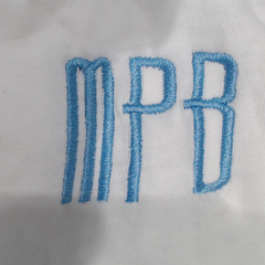 BLOOPER KIDS: Monogrammed Baby Long Sleeve Bodysuit