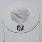 BLOOPER KIDS: Monogrammed Baby Sun Hat