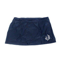 BLOOPER SWIM: Monogrammed Swim Skirt