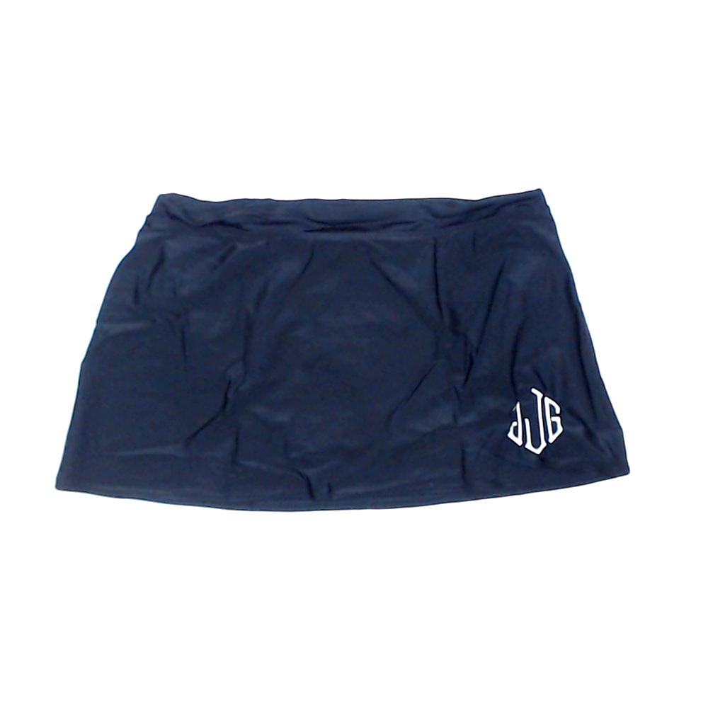 BLOOPER SWIM: Monogrammed Swim Skirt
