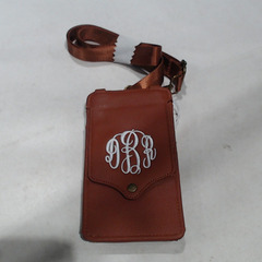 BLOOPER ACCESSORY: Monogrammed Phone Crossbody