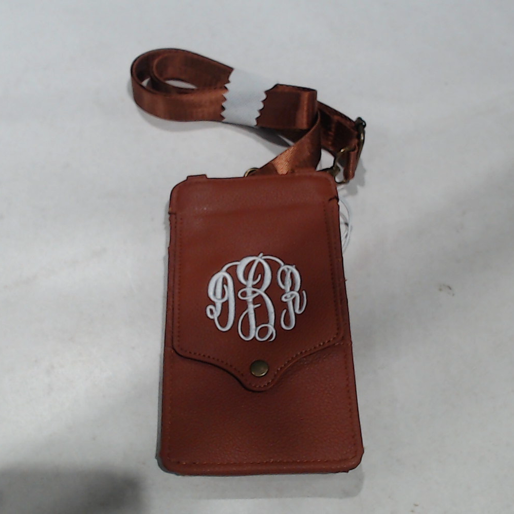 BLOOPER ACCESSORY: Monogrammed Phone Crossbody