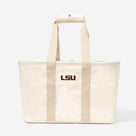 LSU Tigers Market Basket | Solid Ivory