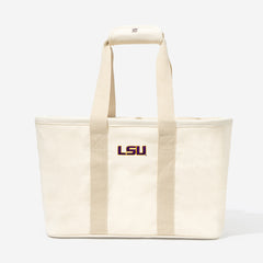 LSU Market Basket in Solid Ivory