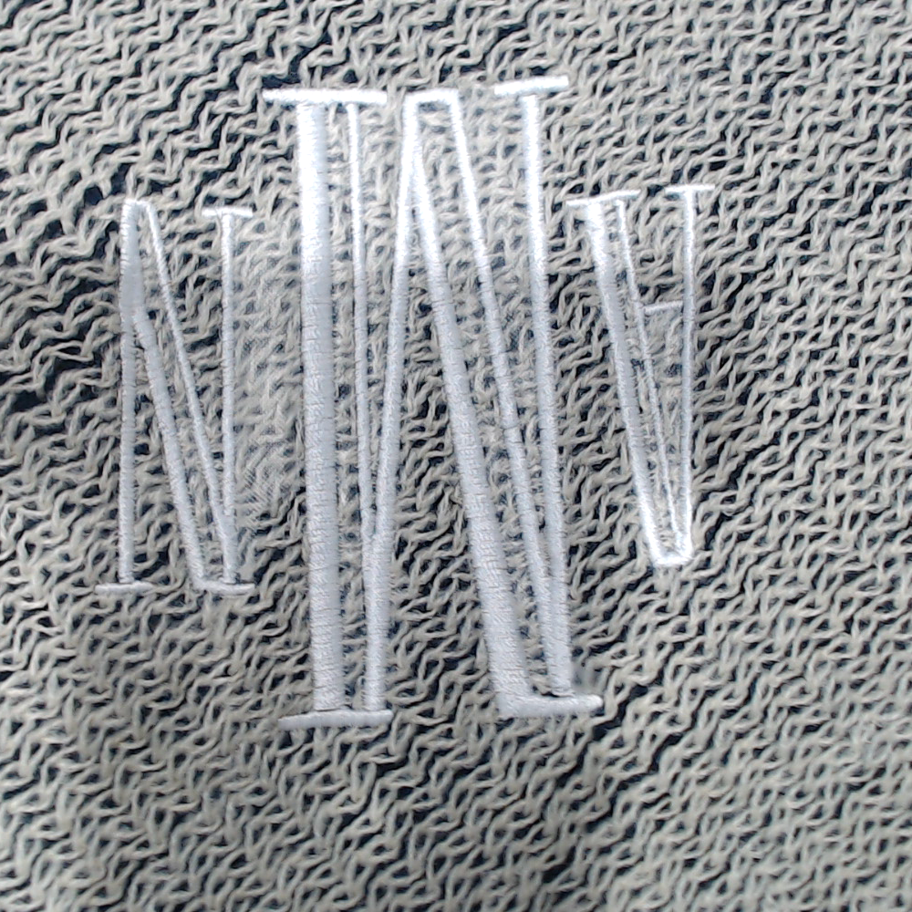 BLOOPER CLOTHING: Monogrammed Poncho