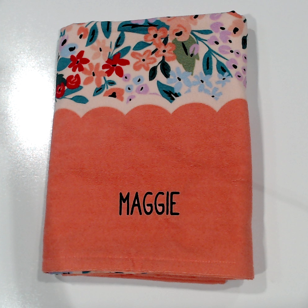BLOOPER SWIM: Monogrammed Beach Towel