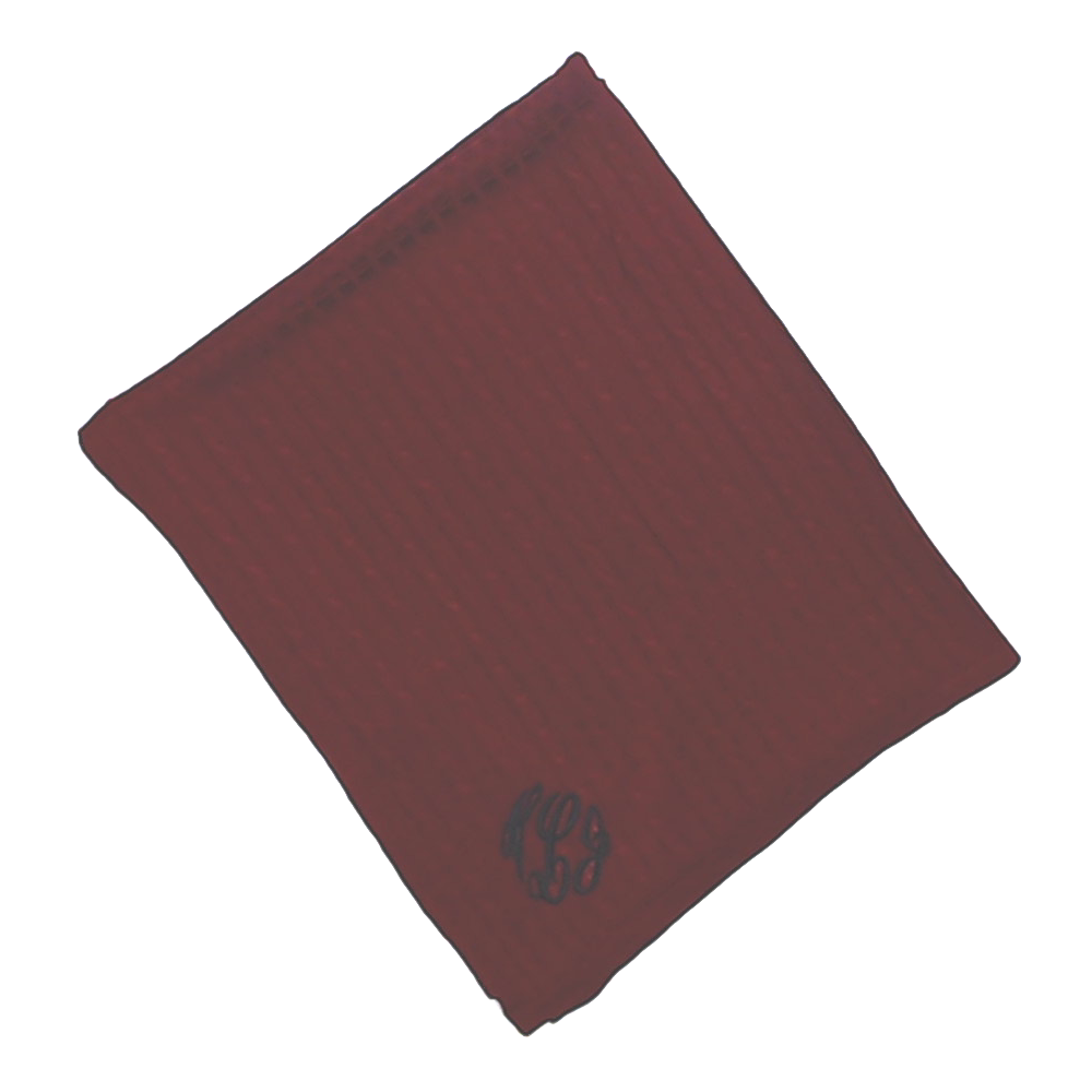 BLOOPER CLOTHING: Monogrammed Poncho