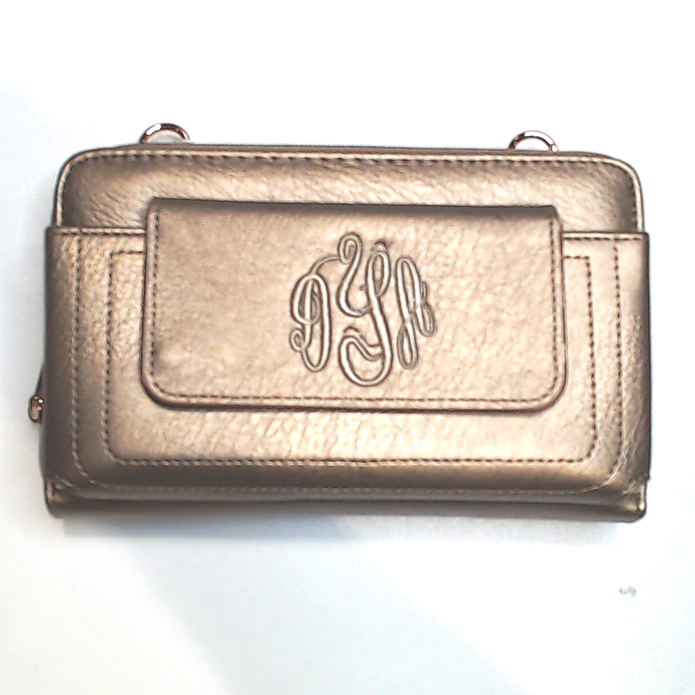 BLOOPER ACCESSORY: Monogrammed Phone Wallet Wristlet