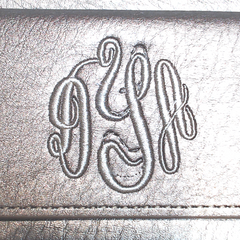 BLOOPER ACCESSORY: Monogrammed Phone Wallet Wristlet
