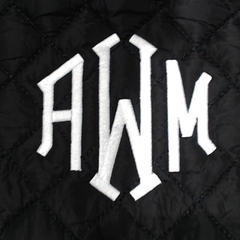 BLOOPER BAG: Monogrammed Diamond Quilted Weekender