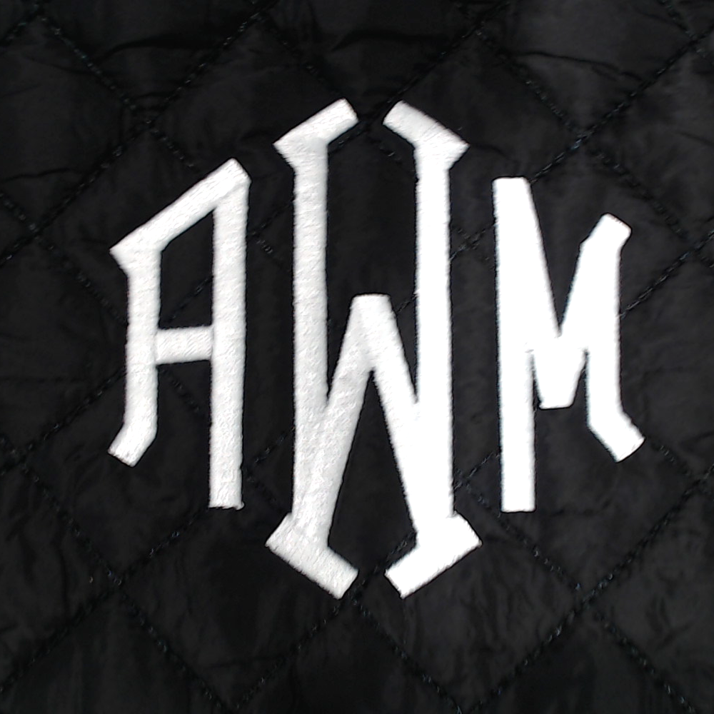 BLOOPER BAG: Monogrammed Diamond Quilted Weekender