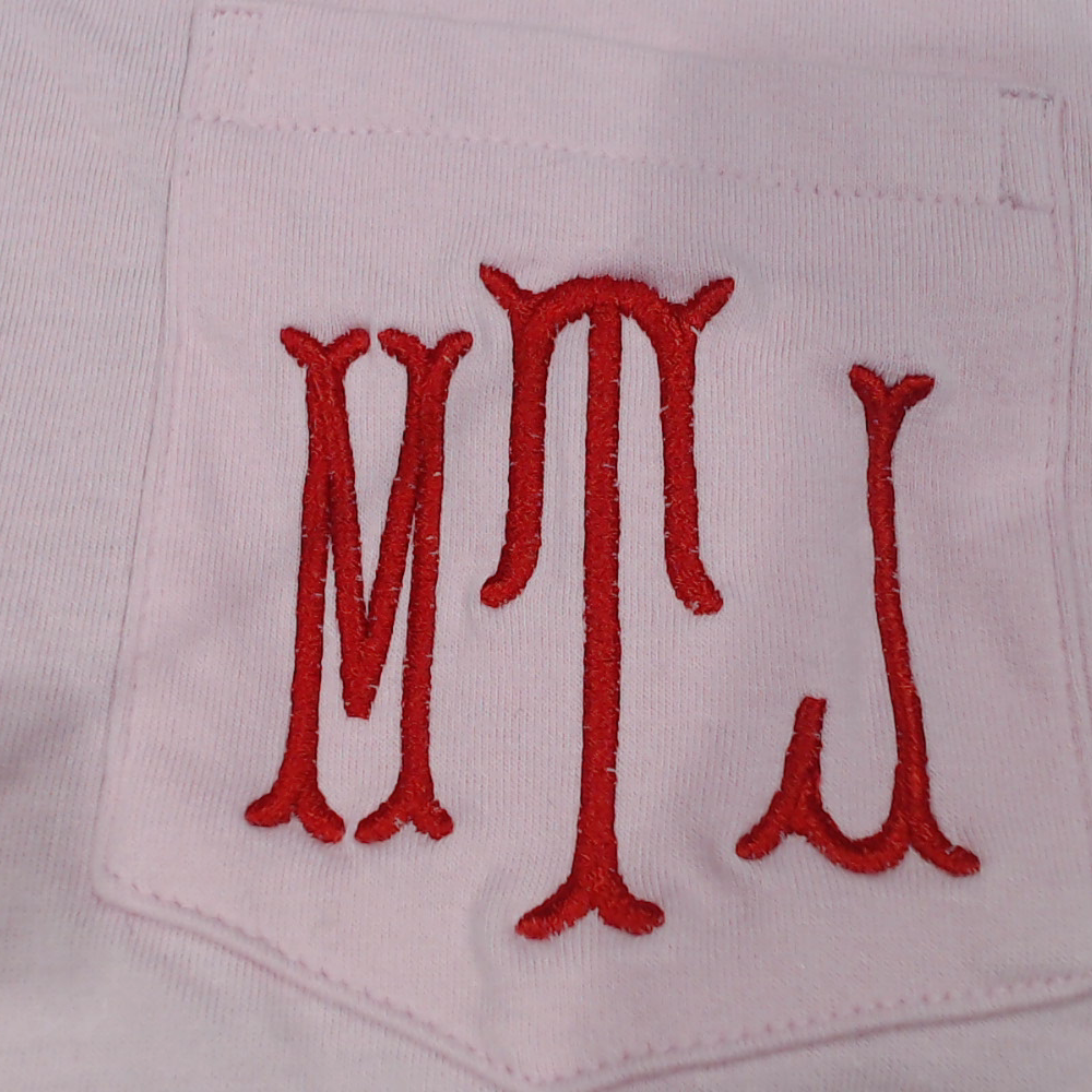 BLOOPER KIDS: Monogrammed Kids Christmas Tree Shirt