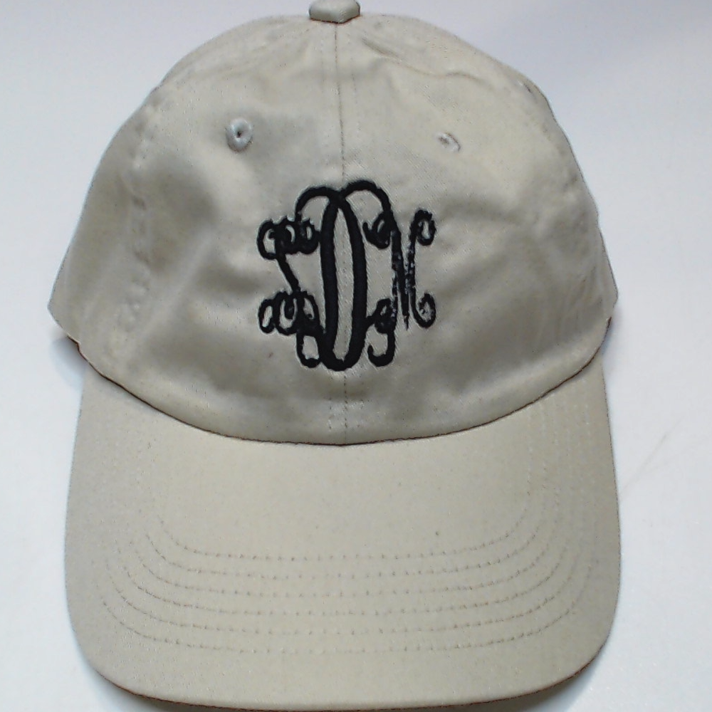 BLOOPER ACCESSORY: Monogrammed Vintage Wash Baseball Hat