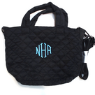 BLOOPER BAG: Monogrammed Diamond Quilted Crossbody