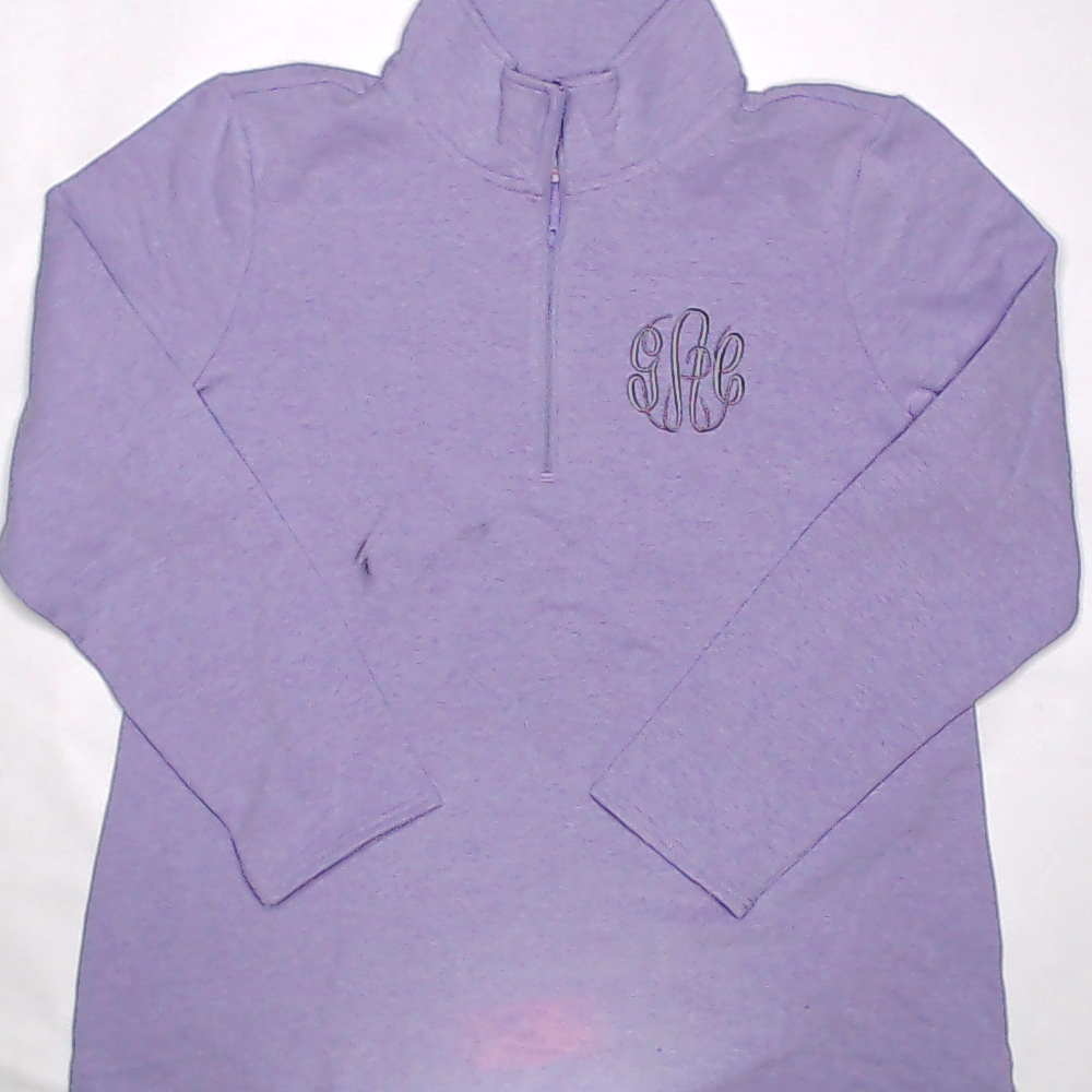 BLOOPER CLOTHING: Monogrammed Pullover Sweatshirt