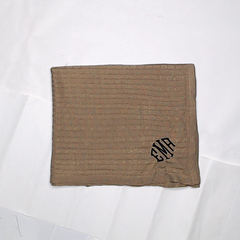 BLOOPER CLOTHING: Monogrammed Poncho