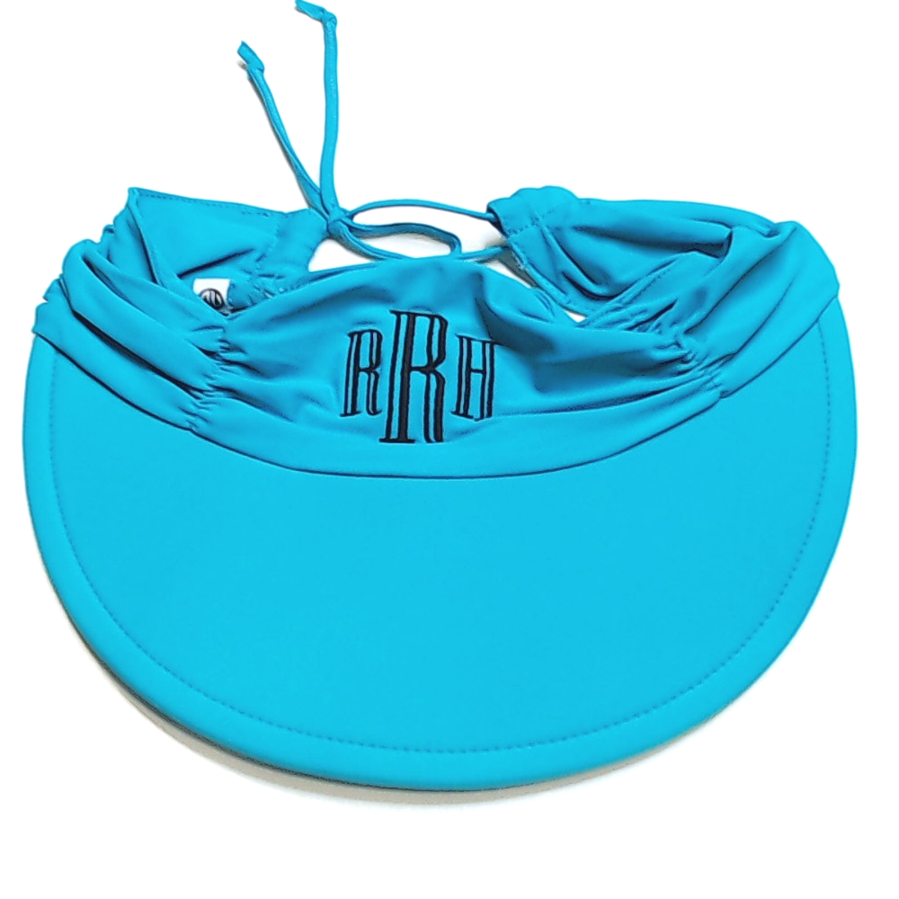 BLOOPER SWIM: Monogrammed Swim Visor