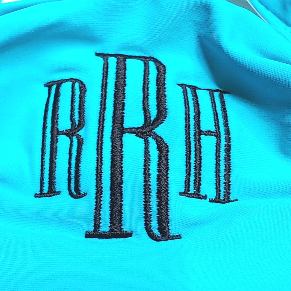 BLOOPER SWIM: Monogrammed Swim Visor