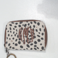 BLOOPER ACCESSORY: Monogrammed Keychain Wallet