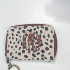 BLOOPER ACCESSORY: Monogrammed Keychain Wallet