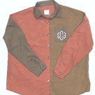 BLOOPER CLOTHING: Monogrammed Oversized Button Down Tunic