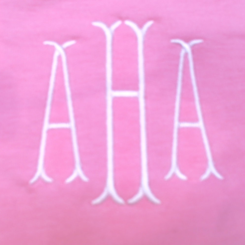 BLOOPER CLOTHING: Monogrammed Quarter Zip Sweatshirt