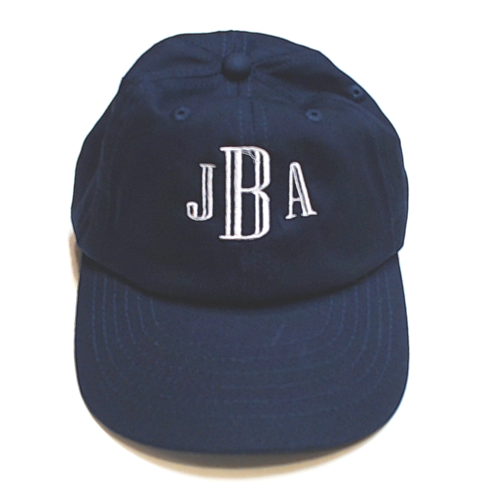 BLOOPER KIDS: Monogrammed Kids Baseball Hat