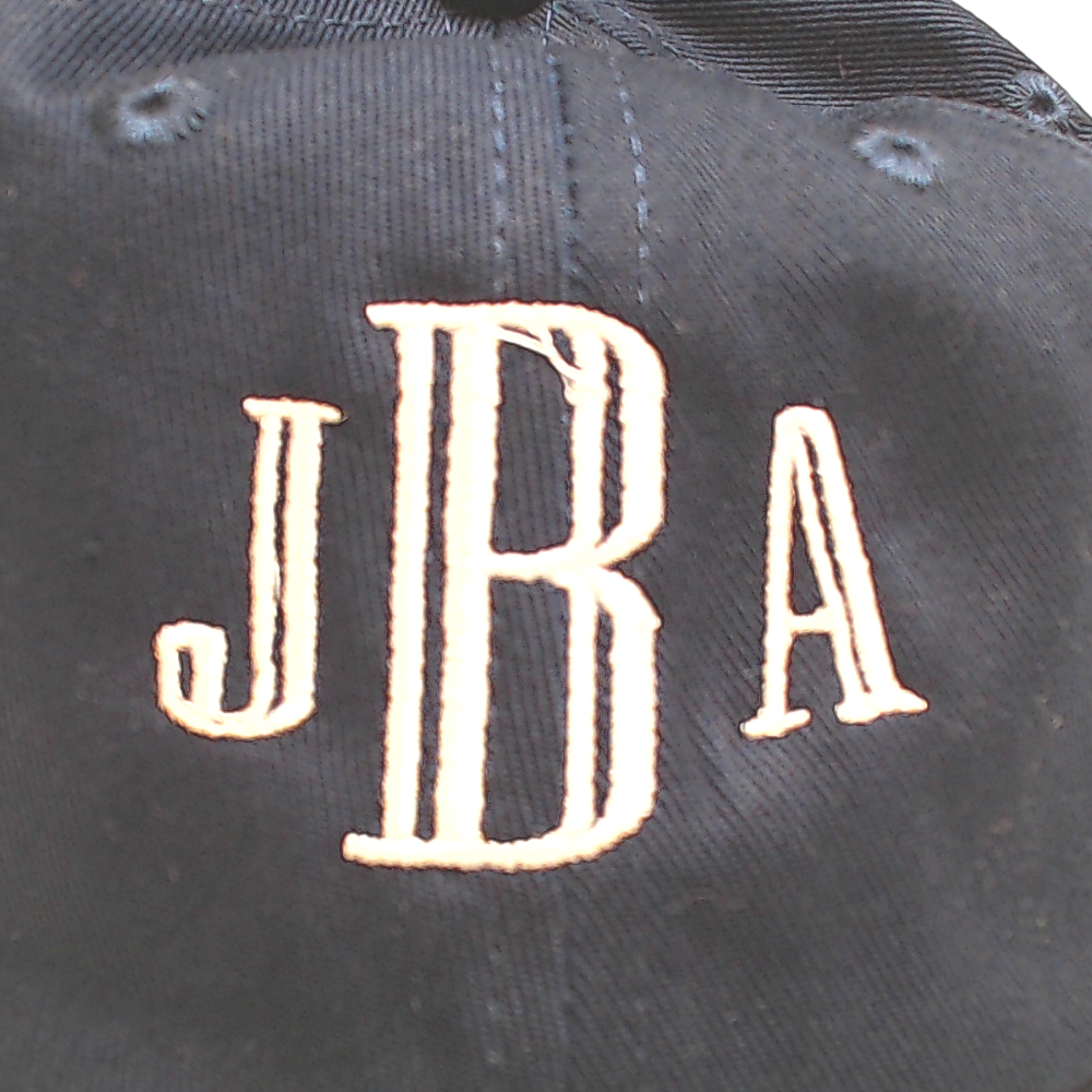 BLOOPER KIDS: Monogrammed Kids Baseball Hat
