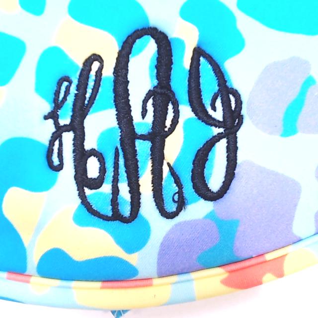 BLOOPER KIDS: Monogrammed Baby Sun Hat