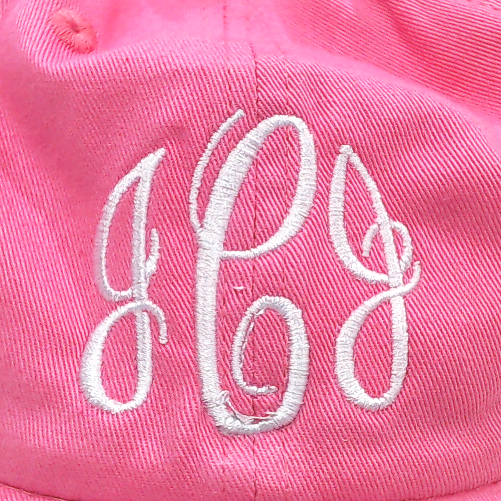 BLOOPER ACCESSORY: Monogrammed Vintage Wash Baseball Hat