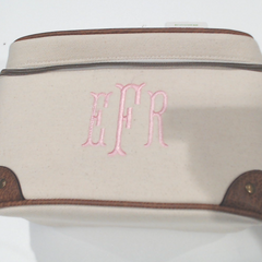 BLOOPER BAG: Monogrammed Vintage Train Case
