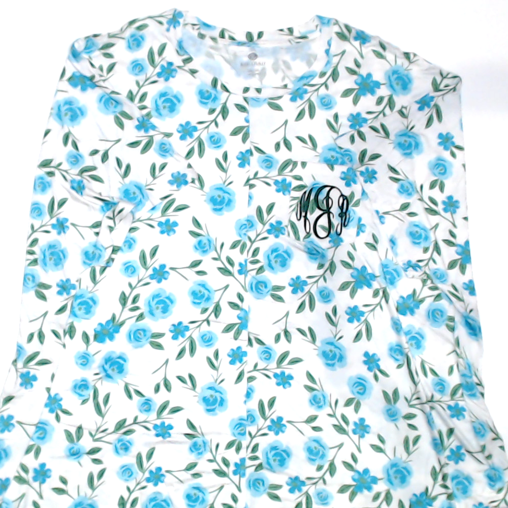 BLOOPER CLOTHING: Monogrammed Short Sleeve Tunic