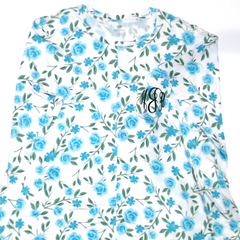 BLOOPER CLOTHING: Monogrammed Short Sleeve Tunic