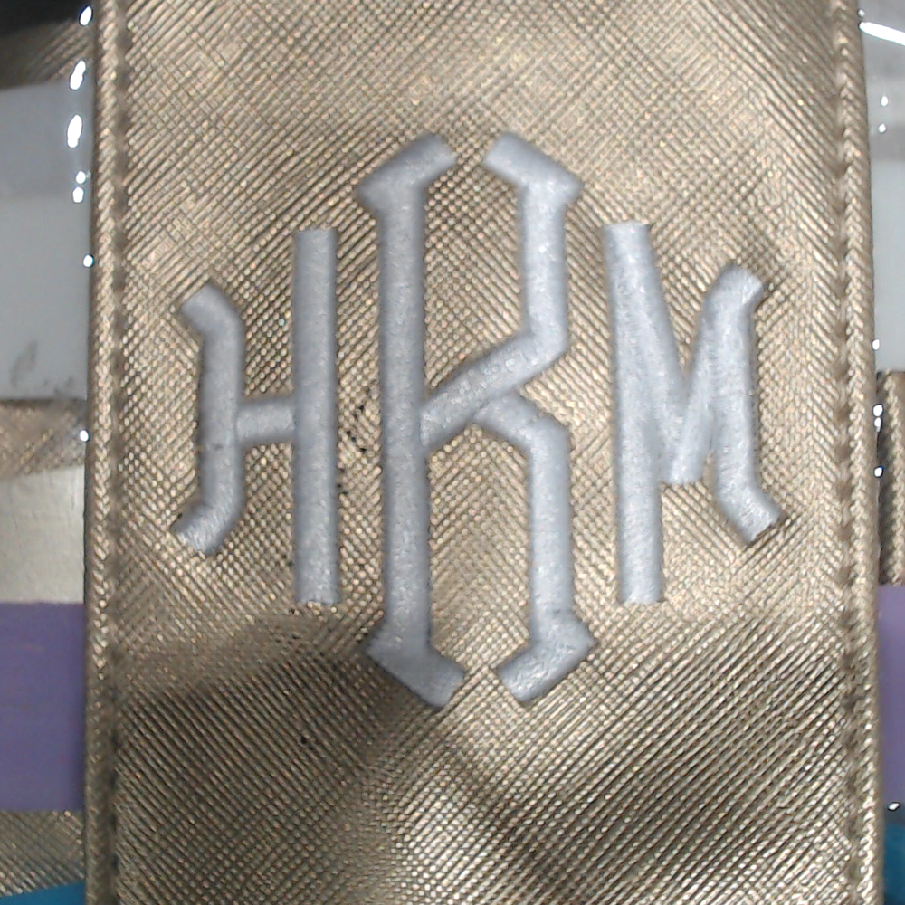BLOOPER BAG: Monogrammed Clear Ditty Bag