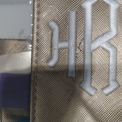 BLOOPER BAG: Monogrammed Clear Ditty Bag